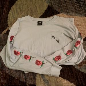 Obey men’s medium long sleeve shirt